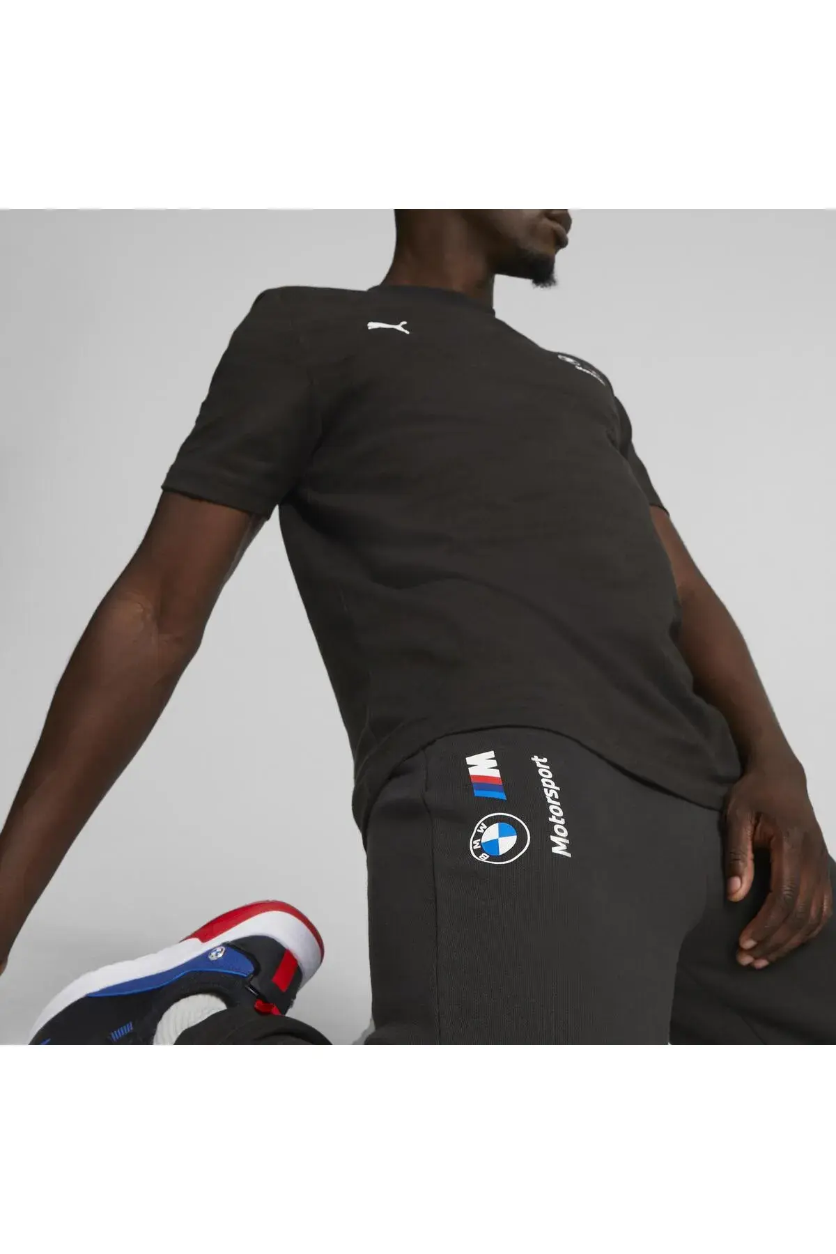 Puma BMW MMS ESS Pants Fleece Siyah Erkek Eşofman Altı
