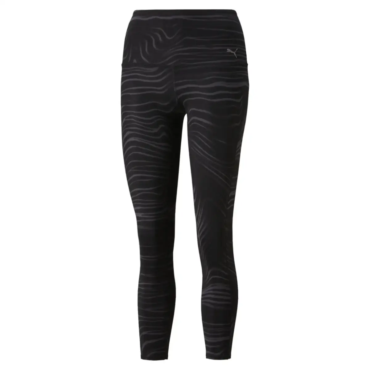 Puma STUDIO AOP HW TIGHT Siyah Kadın Tayt