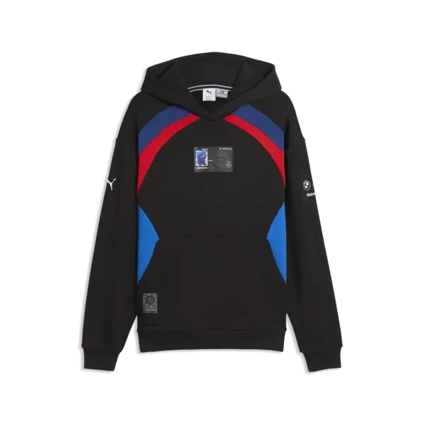 PUMA BMW MMS Lifestyle Hoodie Siyah Erkek Sweatshirt