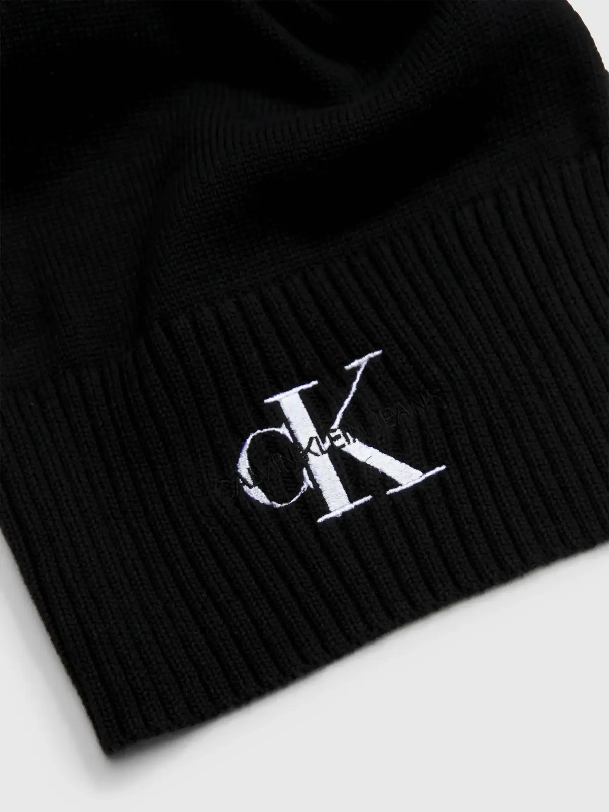 Calvin Klein GIFTING MONO BEANIE/ Erkek Siyah Bere