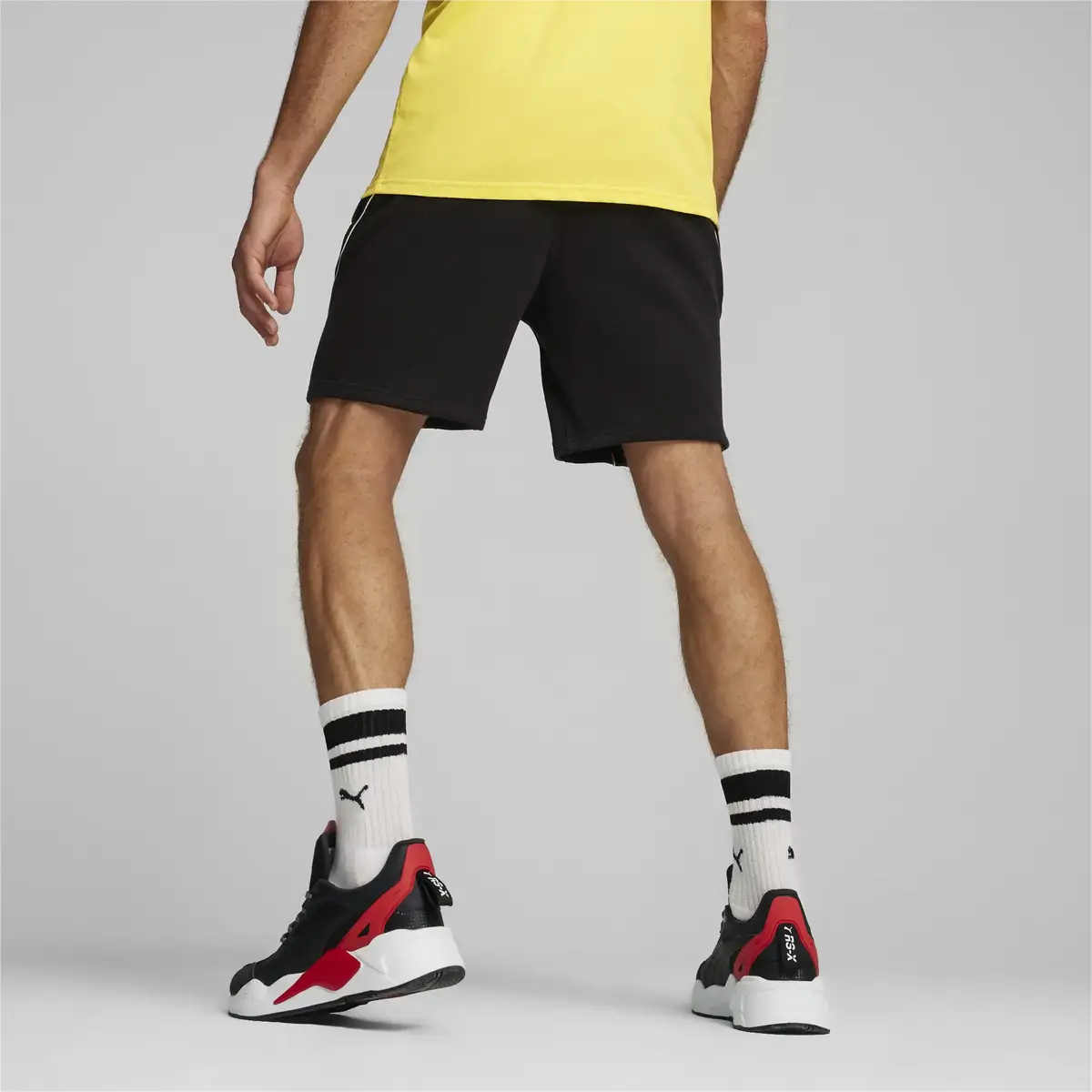 Puma Ferrari Race Shorts Siyah Erkek Polo T-Shirt
