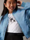 Calvin Klein LOGO TAPE FLARE PUNT Siyah Kız Çocuk Etek