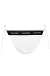 Calvin Klein STRING SIDE TIE, YCD Beyaz Kadın Bikini Altı