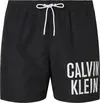 Calvin Klein MEDIUM DRAWSTRING-NO Erkek Siyah Deniz Şortu
