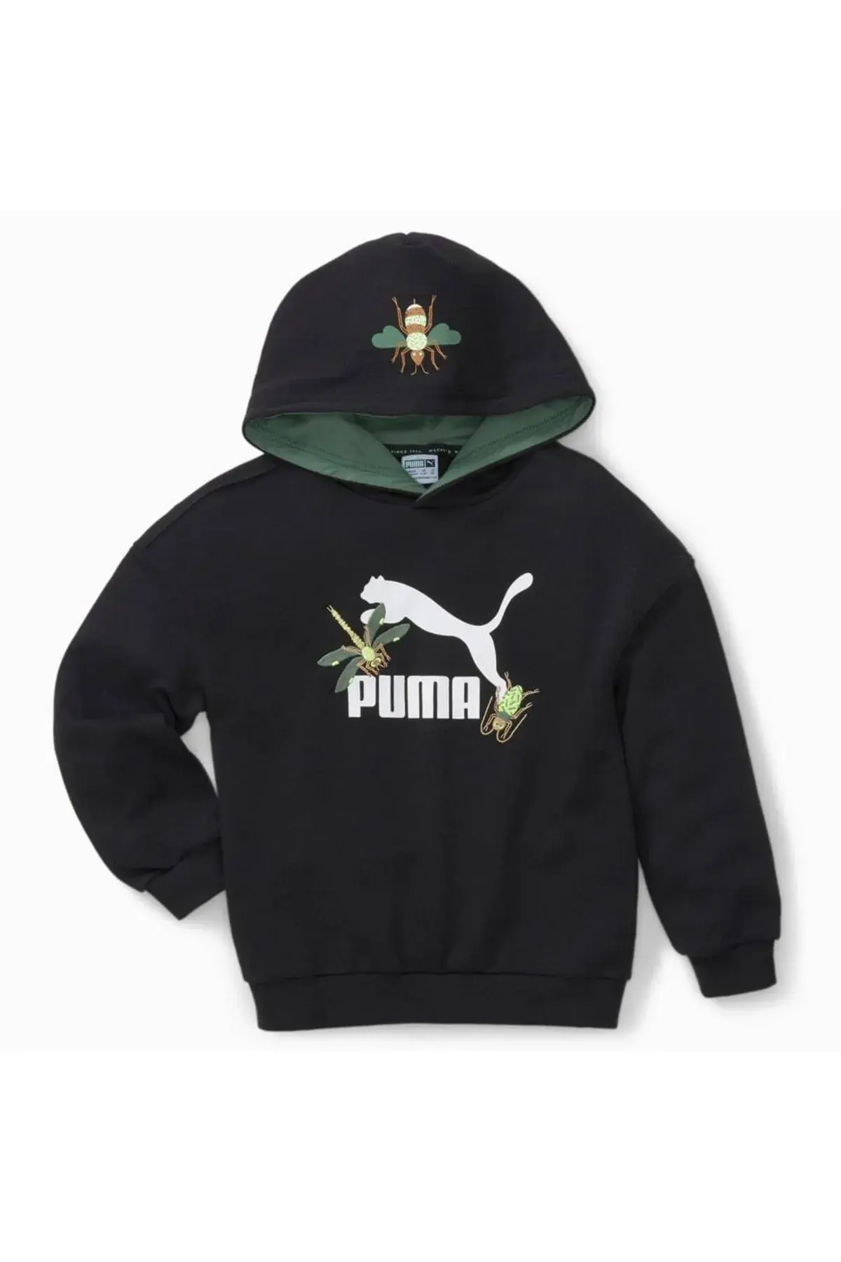 Puma Small World Prime Hoodie Tr Siyah Erkek Çocuk Hoodie