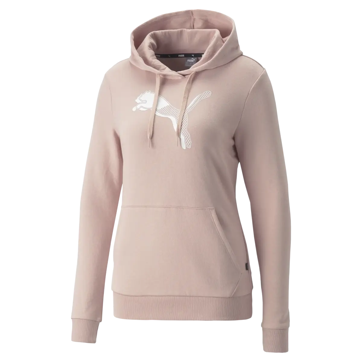 PUMA Power Graphic Hoodie Pembe Kadın Sweatshirt