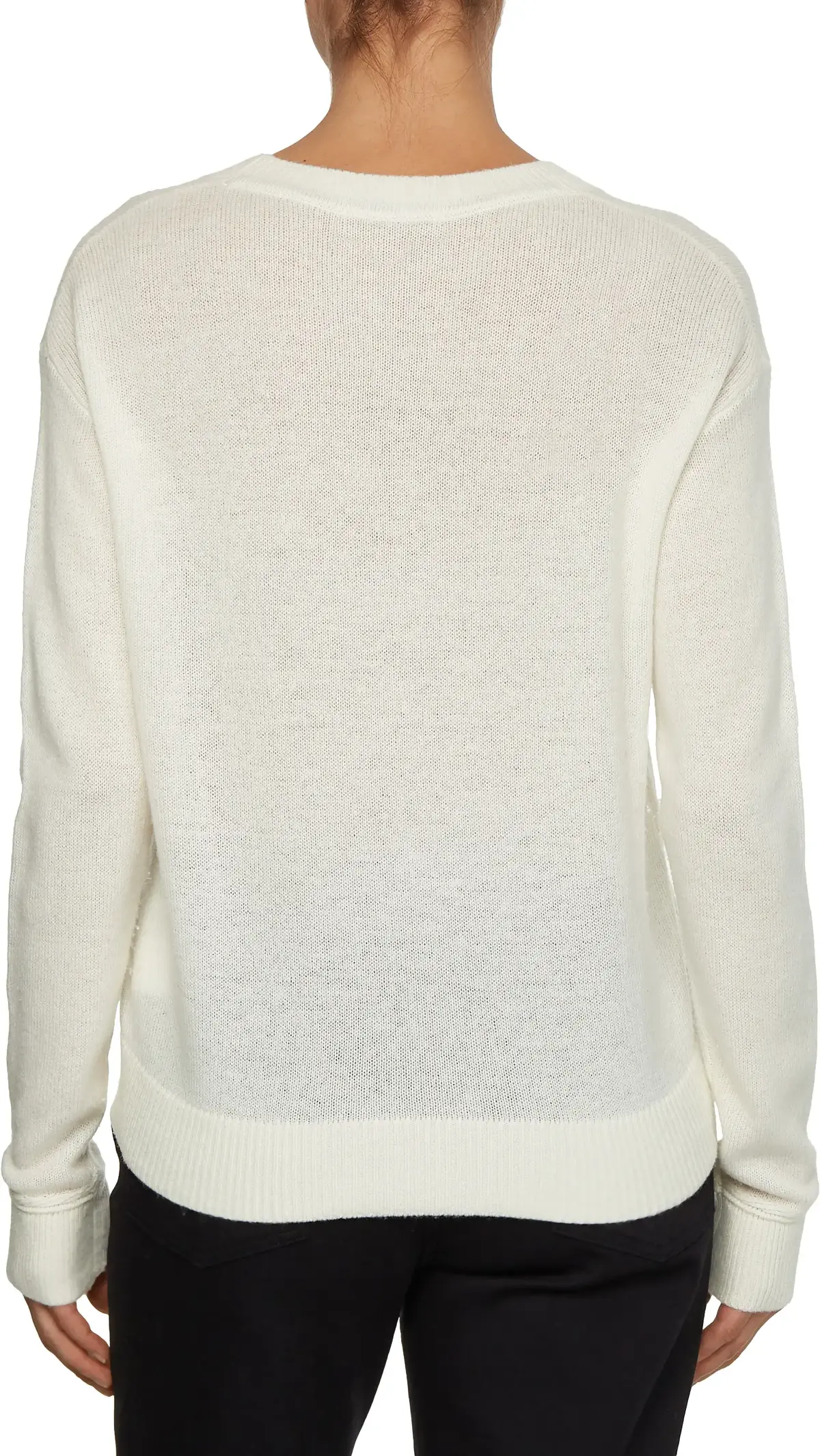 Tommy Hilfiger SOFTWOOL C-NK SWEATE Kadın Krem Kazak