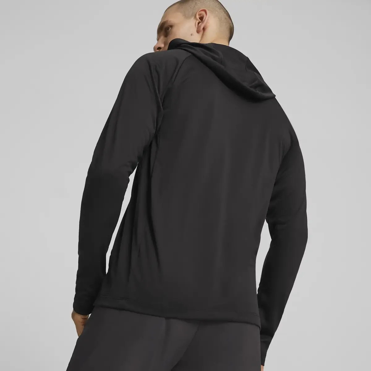 Puma M First Mile Mid Layer Siyah Erkek Sweatshirt