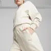 Puma CLASSICS Pintuck Sweatpants Kırık Beyaz Kadın Eşofman Altı