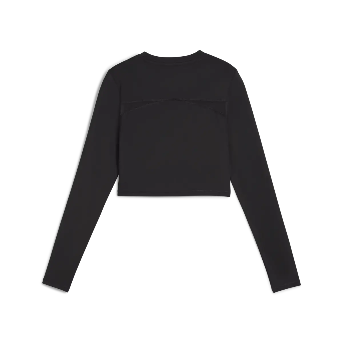 Puma W PUMA SHAPE CROPPED LS Siyah Kadın Antrenman T-Shirt