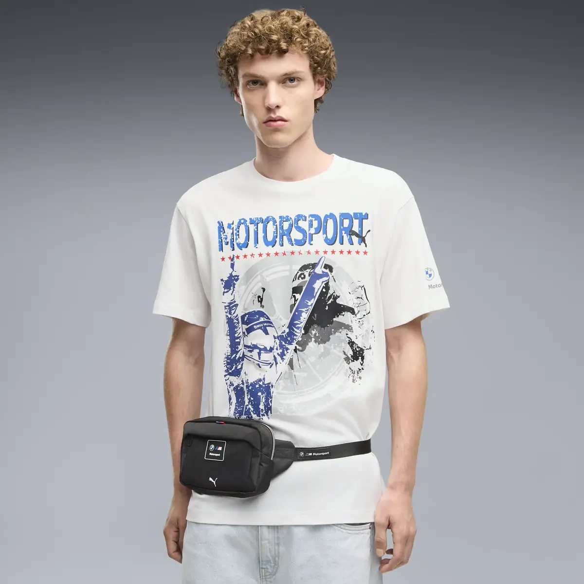 Puma BMW MMS BOXY Waist Bag Siyah Erkek Bel Çantası
