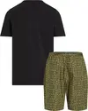 Calvin Klein S/S SHORT SET Erkek Siyah Eşofman Takımı