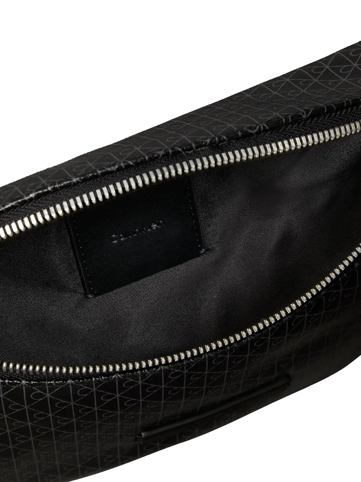Calvin Klein EMBLEM AOP COATED Siyah Erkek Bel Çantası