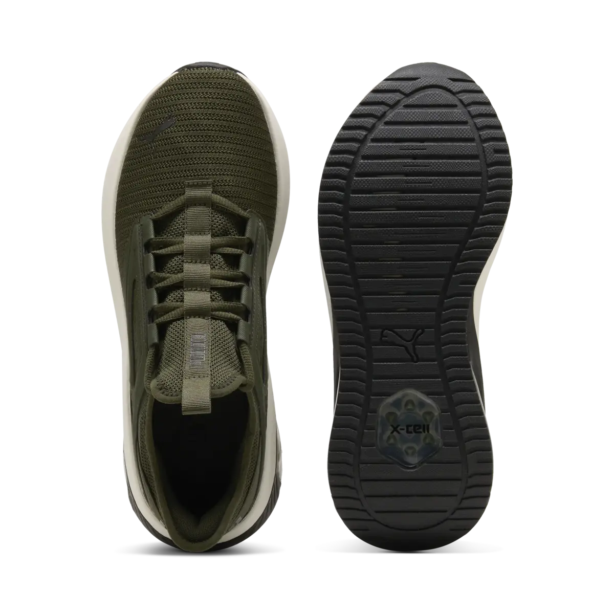 Puma X-Cell Ayro Yeşil Erkek Yürüyüş ve Koşu Ayakkabısı