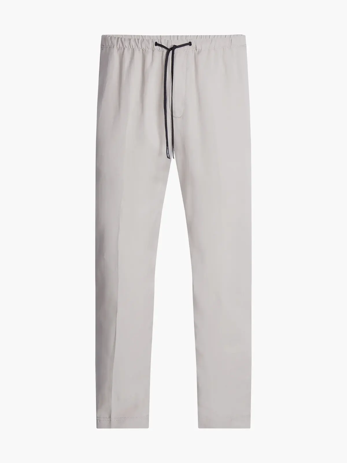 Calvin Klein PEACHED LINEN TWILL Erkek Krem Kumaş Pantolon