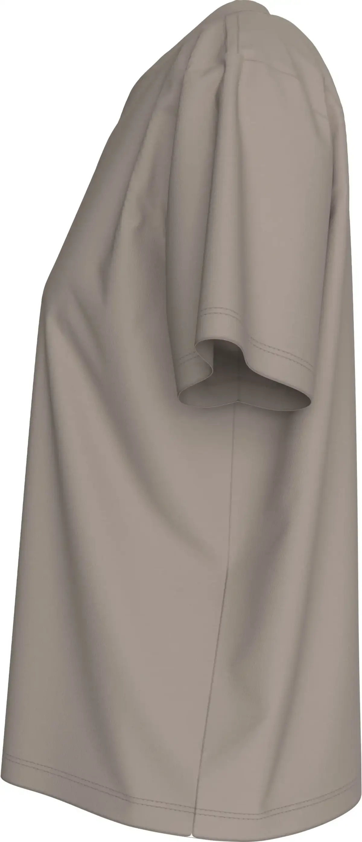 Calvin Klein EMBROIDERED MONOLOGO Erkek Kahverengi T-Shirt