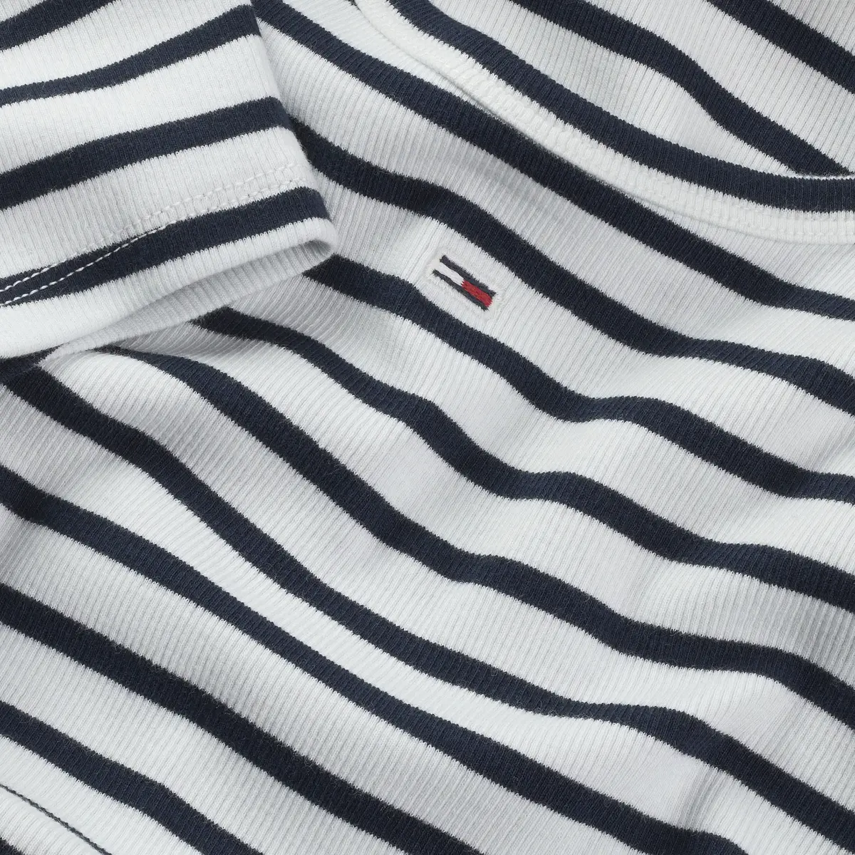 Tommy Hilfiger TJW SLIM ESSENTIAL R, 0FC Beyaz Kadın T-Shirt & Polo