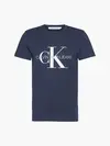 Calvin Klein ICONIC MONOGRAM SS S Erkek Siyah T-Shirt