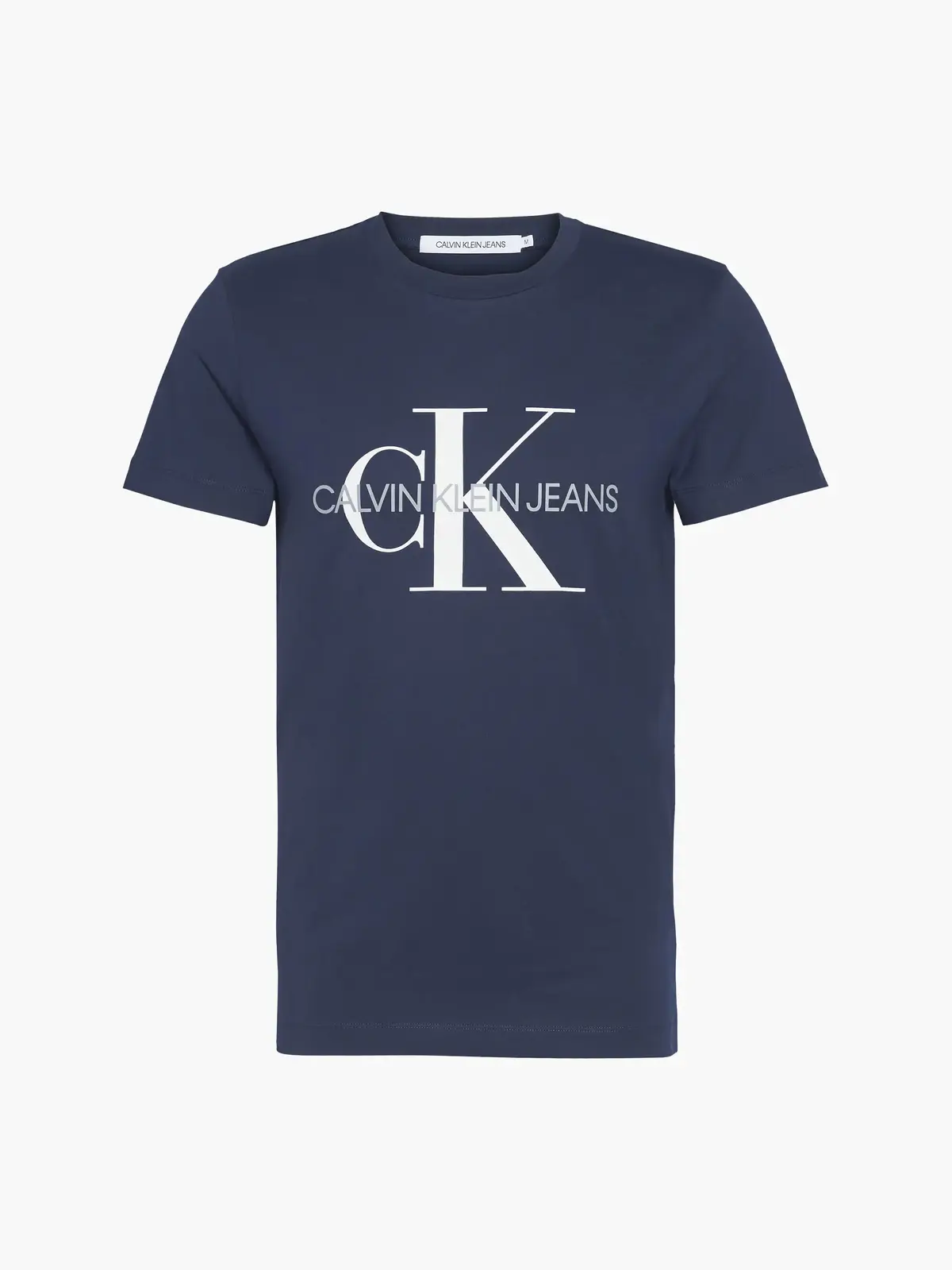 Calvin Klein ICONIC MONOGRAM SS S Erkek Siyah T-Shirt