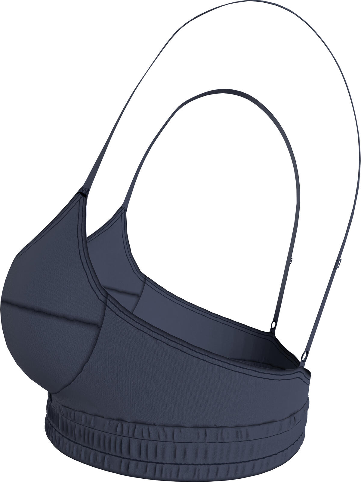 Calvin Klein DEMI BRALETTE Kadın Mavi Bikini Üstü