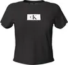 Calvin Klein S/S CREW NECK Kadın Siyah T-Shirt