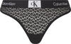 Calvin Klein MODERN THONG Kadın Siyah Tanga
