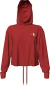Calvin Klein L/S HOODIE Kadın Kırmızı Hoodie
