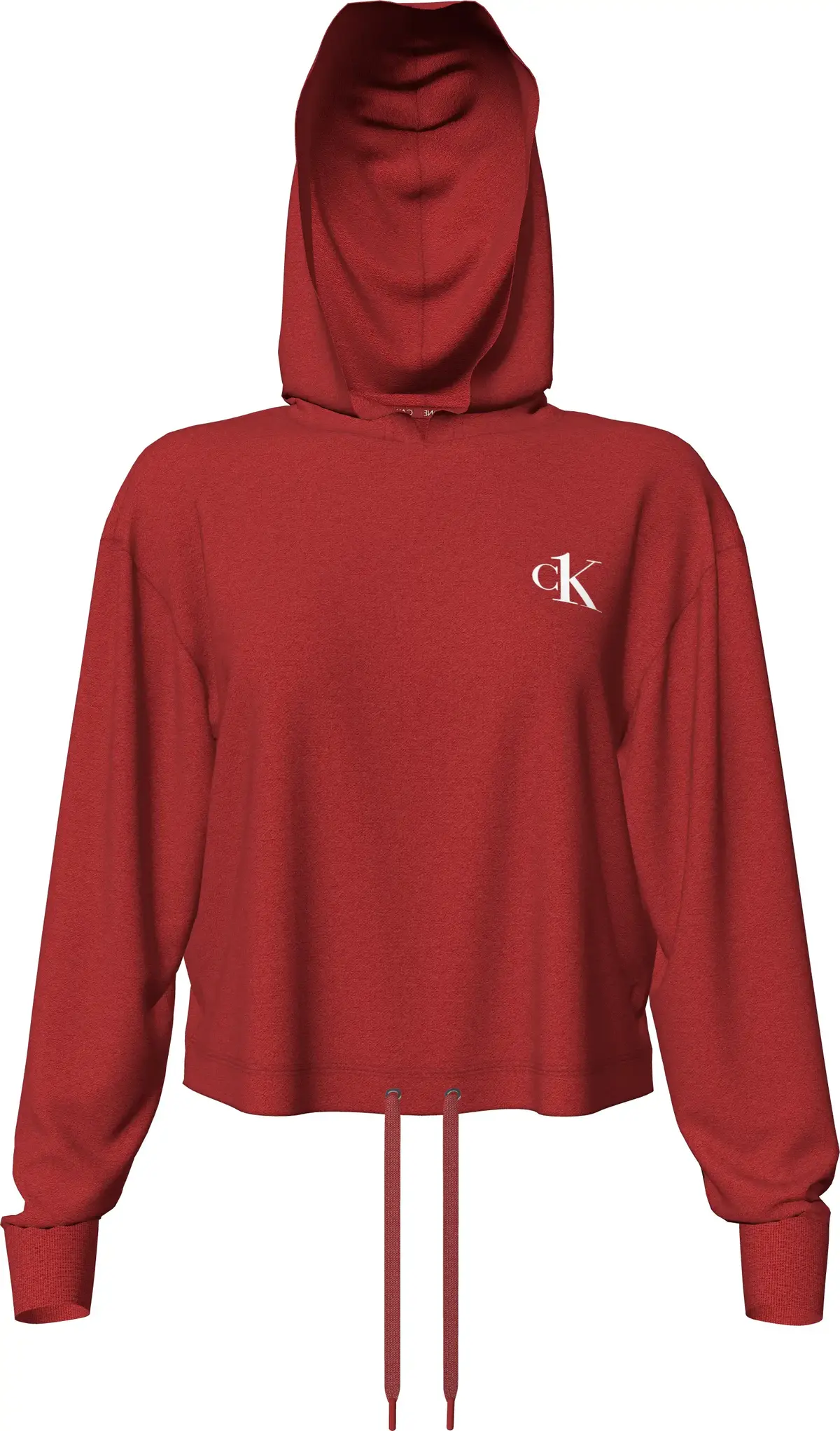Calvin Klein L/S HOODIE Kadın Kırmızı Hoodie