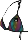 Calvin Klein TRIANGLE-RP-PRINT Kadın Renkli Bikini Üstü