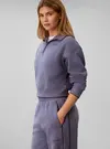 Calvin Klein BRUSHED FRENCH TERRY, C53 Mor Kadın Sweatshirt