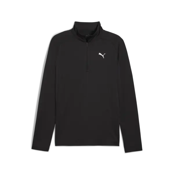 Puma TAD TECH Fabric Mix 1/4 Zip Siyah Erkek Sweatshirt