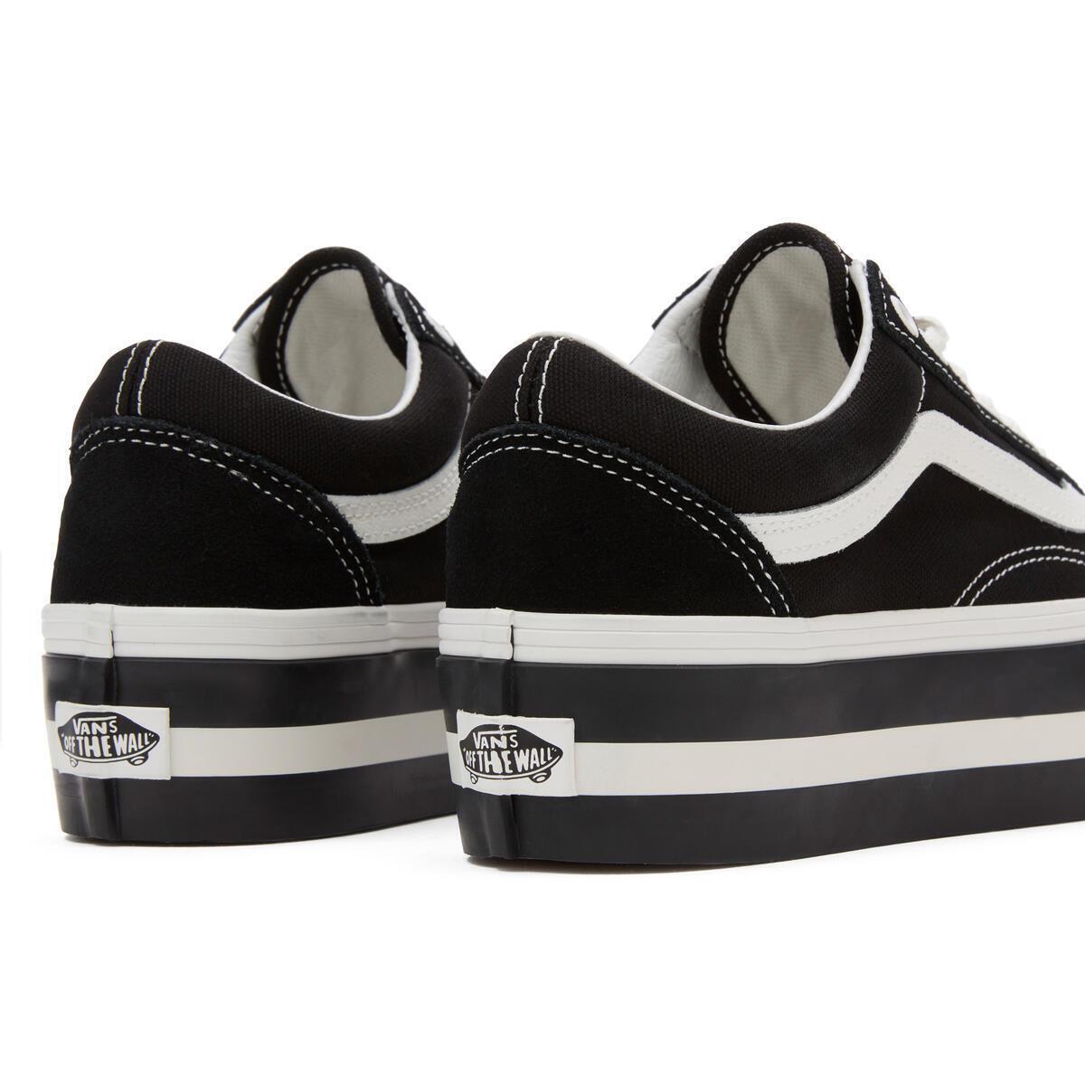 Vans Old Skool Stackform Siyah Kadın Günlük Spor Ayakkabı