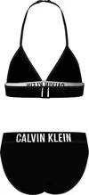 Calvin Klein TRIANGLE BIKINI SET Kadın Siyah Bikini Takımı