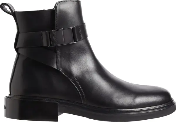 Calvin Klein JODHPUR BOOT W/ ICON Erkek Siyah Bot
