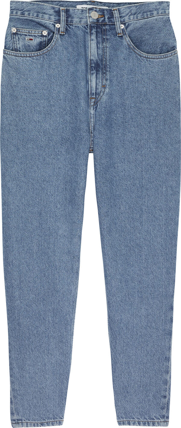 Tommy Hilfiger MOM JEAN UHR TPR NOS Kadın Mavi Kot Pantolon