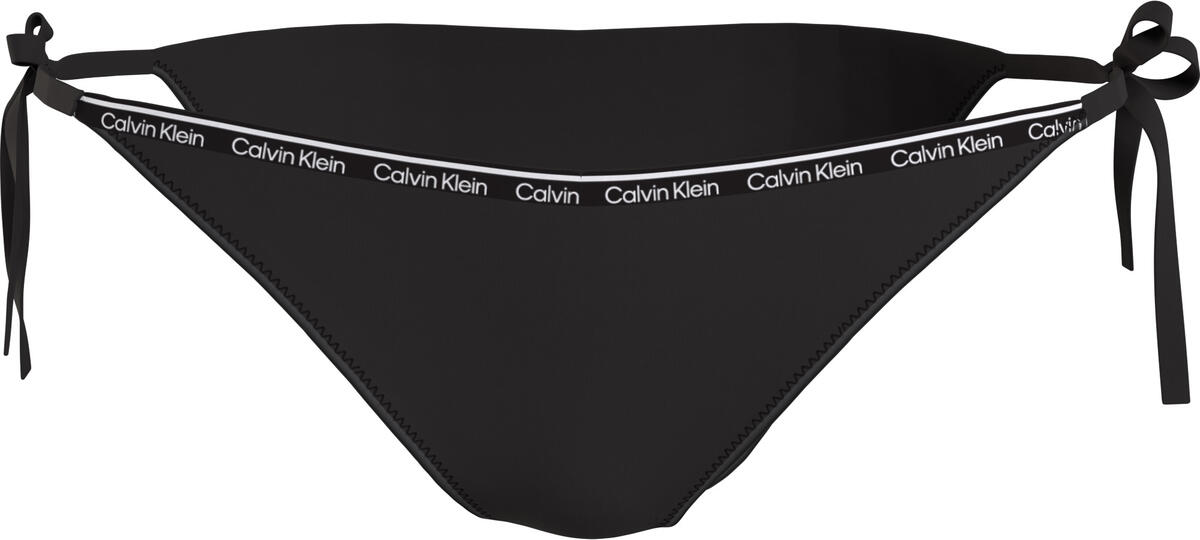 Calvin Klein STRING SIDE TIE Kadın Siyah Bikini Altı