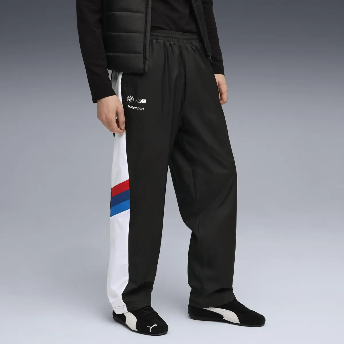 Puma BMW MMS Woven Pants Siyah Erkek Eşofman Altı