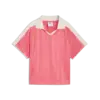 Puma T7 Relaxed Football Jersey Pembe Kadın T-Shirt