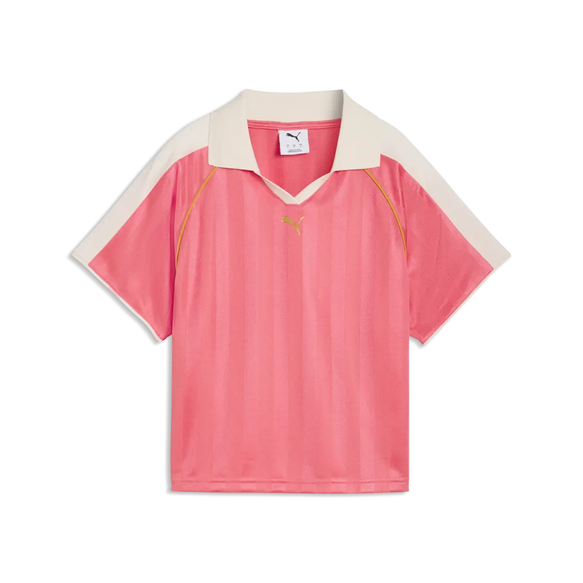 Puma T7 Relaxed Football Jersey Pembe Kadın T-Shirt