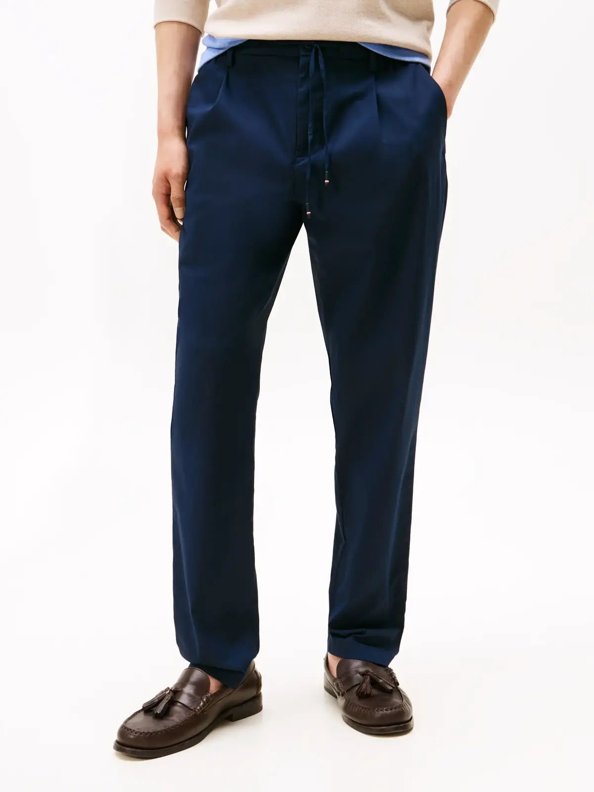 Tommy Hilfiger HARLEM 3/4 EL TECH T, DW5 Lacivert Erkek Pantolon