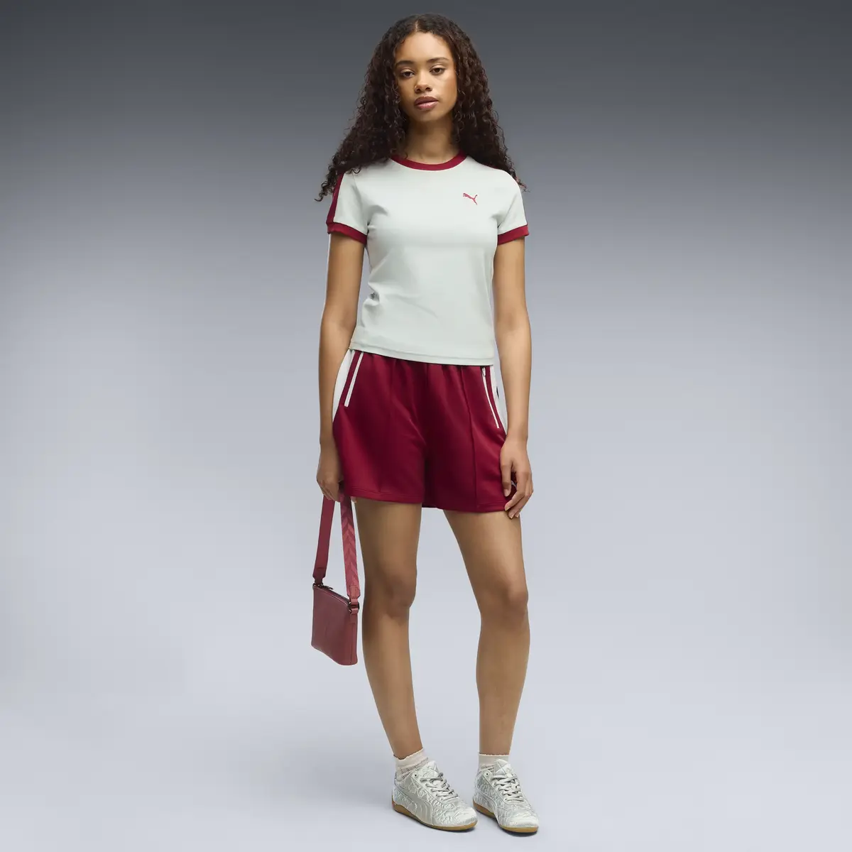 Puma T7 Tee Beyaz Kadın T-Shirt