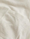 Calvin Klein POCKET TEE LINEN BLE Erkek Krem T-Shirt