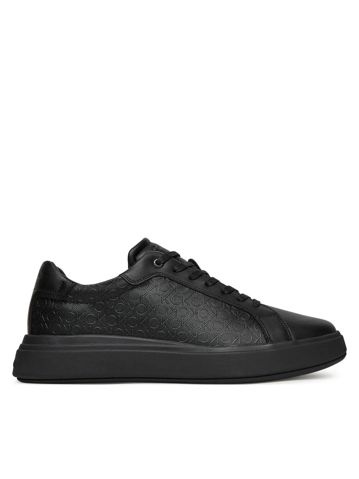 Calvin Klein CHUNKY LOW TOP LACE UP MONO Siyah Erkek Günlük Spor Ayakkabı