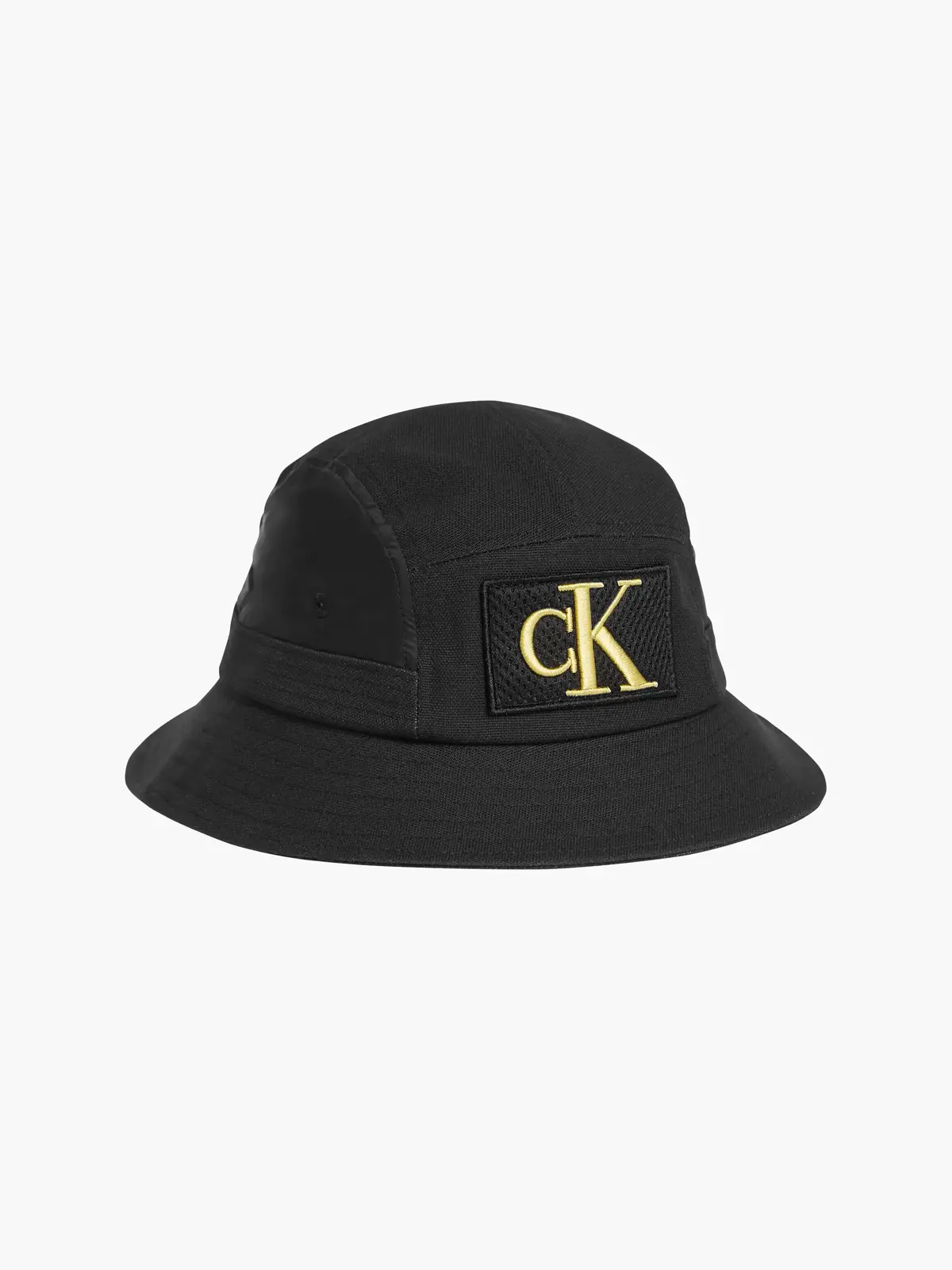 Calvin Klein MIX MATERIAL BUCKET Erkek Siyah Şapka