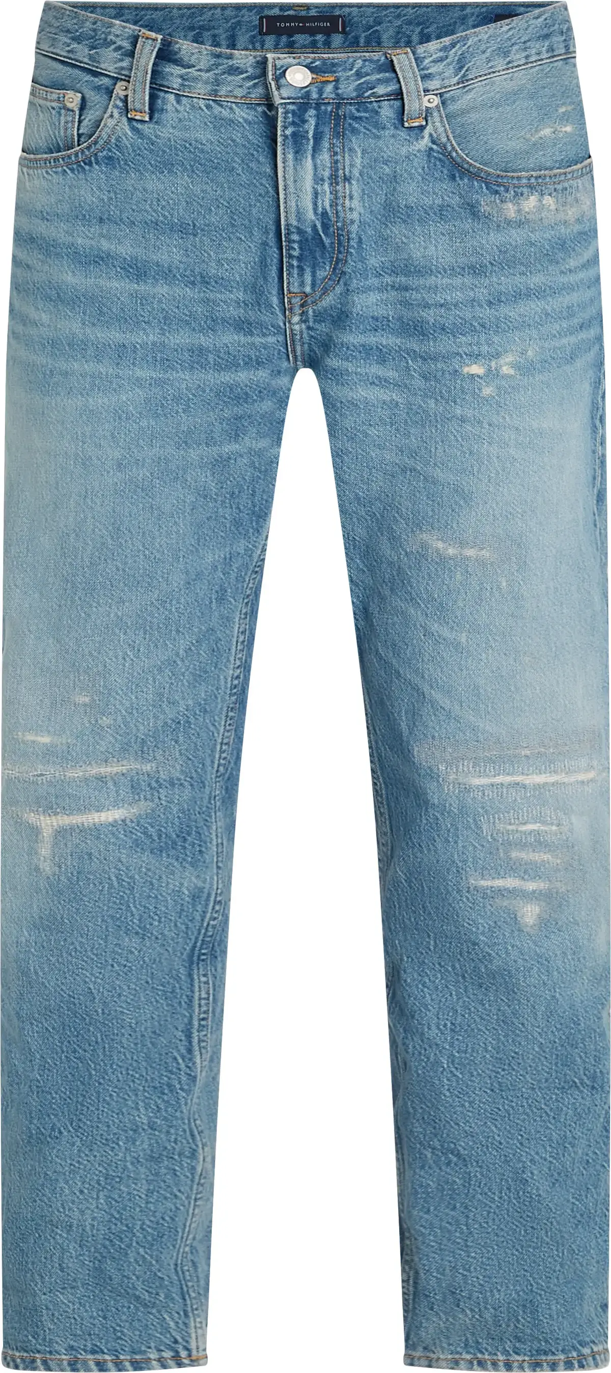 Tommy Hilfiger REGULAR MERCER RGD M, 1BI Mavi Erkek Jean Pantolon