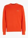 Calvin Klein MICRO LOGO REPREVE S Erkek Kırmızı Sweatshirt