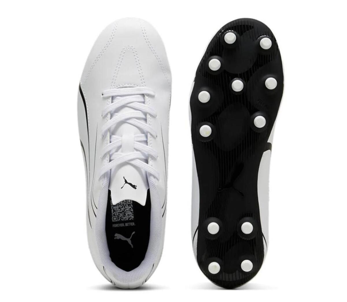 Puma VITORIA FG/AG Jr Beyaz Erkek Krampon