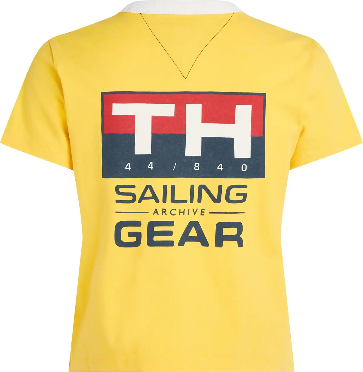Tommy Hilfiger WSW SAILING TEE, ZH1 Sarı Kadın T-Shirt & Polo