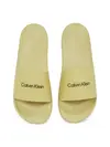 Calvin Klein POOL SLIDE RUBBER Sarı Erkek Terlik
