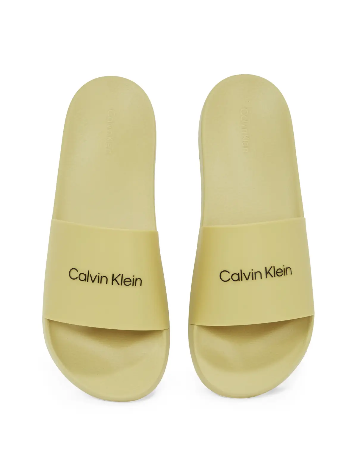 Calvin Klein POOL SLIDE RUBBER Sarı Erkek Terlik